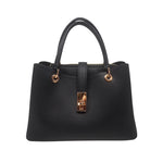 Cartera satchel Olivia para mujer color negro