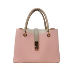 Cartera satchel Olivia para mujer color morado