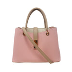 Cartera satchel Olivia para mujer color morado