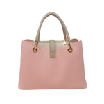Cartera satchel Olivia para mujer color morado