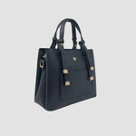 Cartera satchel Lenny para mujer color negro