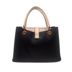Cartera satchel Olivia para mujer color negro
