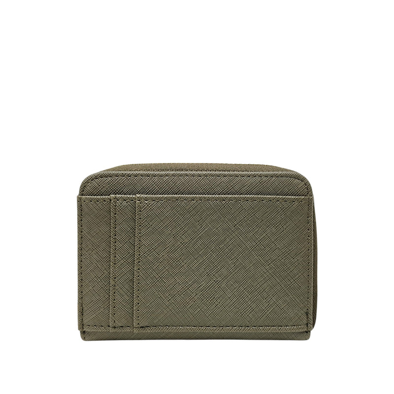 Billetera Shelly para mujer color verde