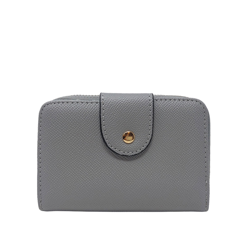 Billetera Carrie para mujer color gris