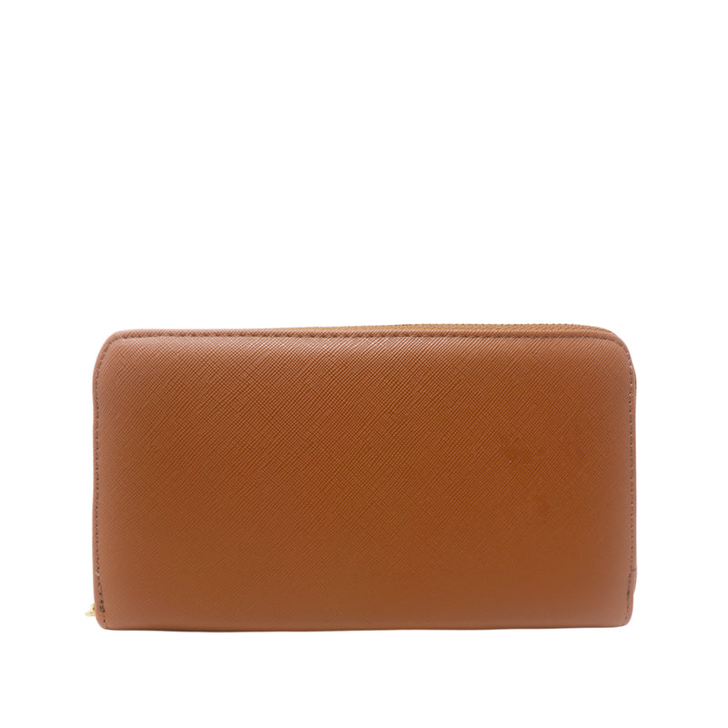Billetera Alexa para mujer color tan