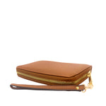 Billetera Alexa para mujer color tan