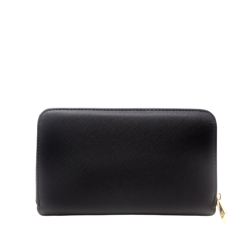 Billetera Alexa para mujer color negro