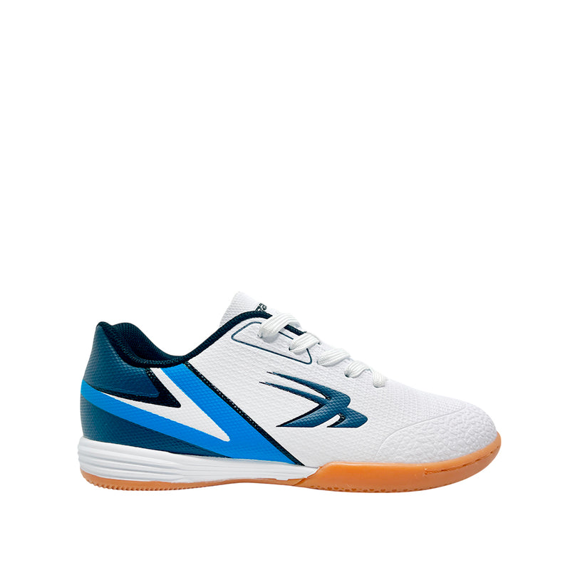 Zapatos para fútbol Álvaro para niño color blanco
