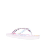 Sandalias flats Carla para niña color blanco