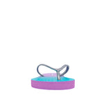 Sandalias flats Carla para niña color morado