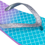 Sandalias flats Carla para niña color morado