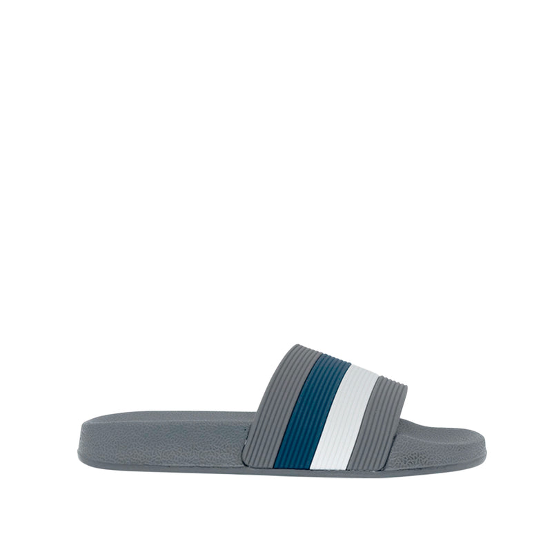 Sandalias flats Gianluca para niño color gris