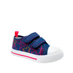 Canvas Miranda para niña color denim