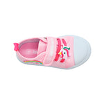 Canvas Pony para niña color rosado