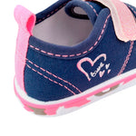 Canvas Sara para niña color navy