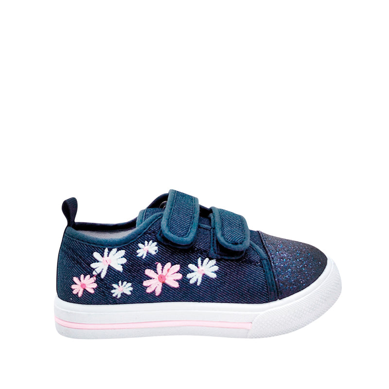 Canvas Yeya para niña color denim
