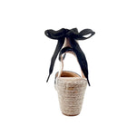 Cuña Elena para mujer color negro