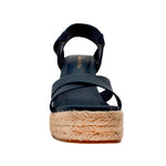 Sandalias de plataforma Lynet para mujer color navy