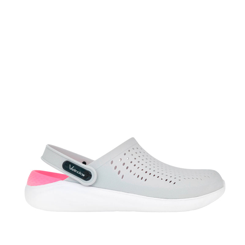 Sandalias flats Sofi para mujer color gris