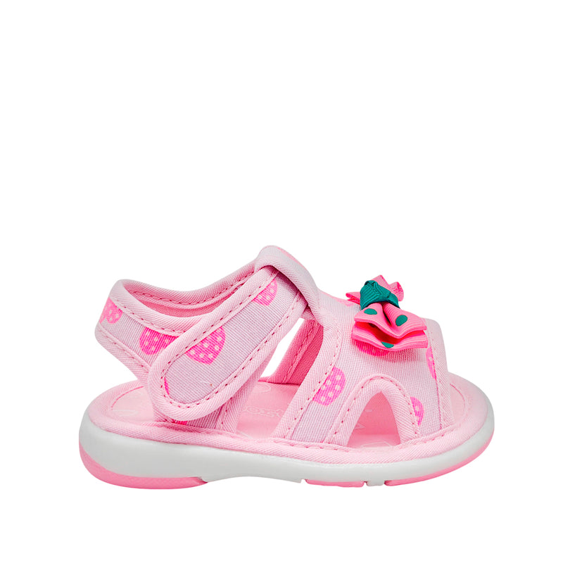 Canvas Brooke para infante color rosado