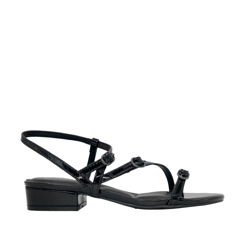 Sandalias de tacón Mel para mujer color negro