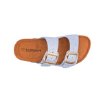 Sandalias flats Beatriz para niña color celeste