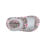 Sandalias Lore para infante color plateado