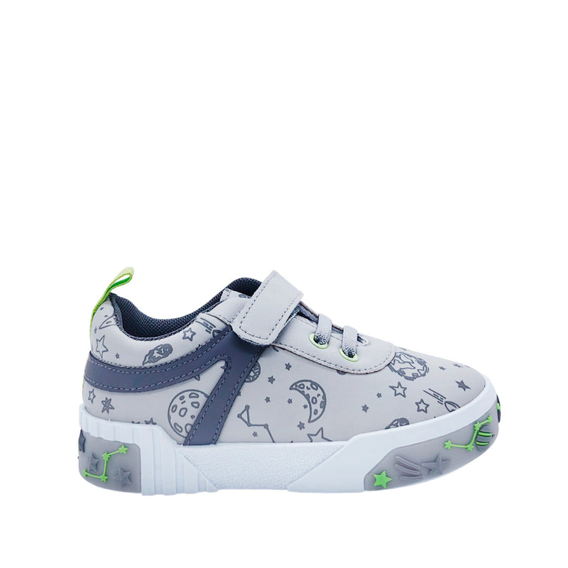 Sneakers Rodolfo para infante color gris