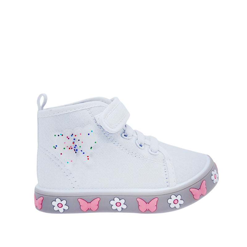 Botas Mia para infante color blanco