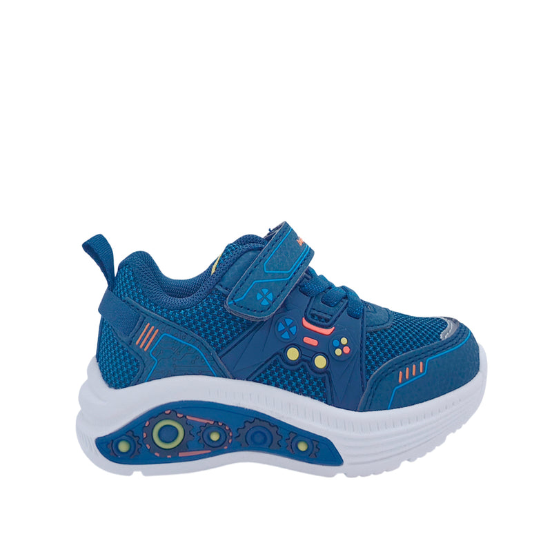 Tennis con luces Henry para infante color navy