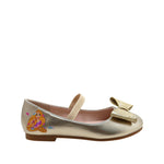Ballerinas Rapunzel para niña color dorado