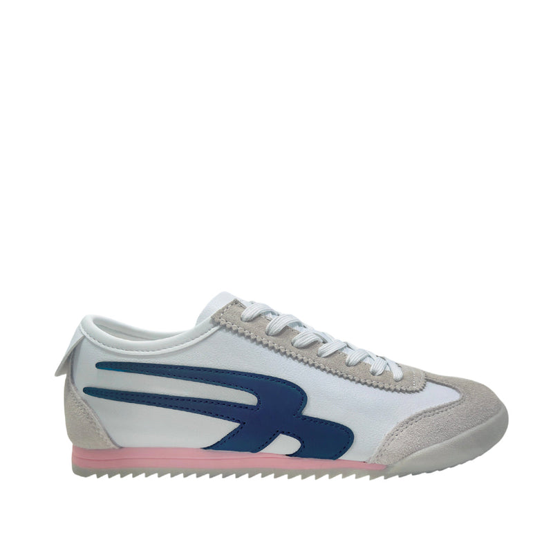 Sneakers Sakura para mujer color blanco y navy