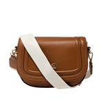 Cartera crossbody Julie para mujer color tan
