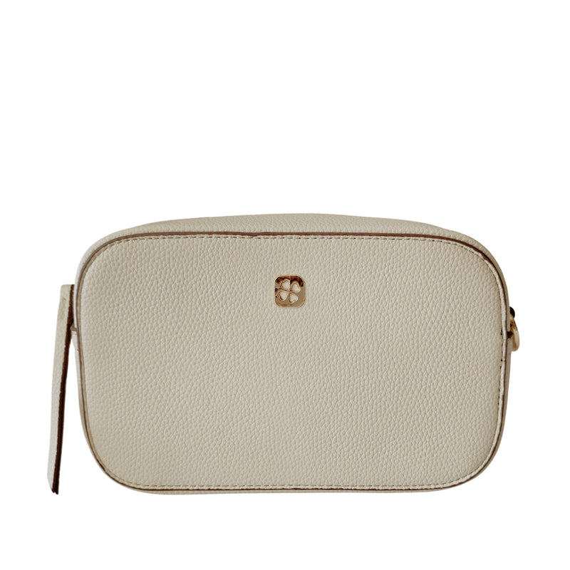 Cartera crossbody Alanna para mujer color taupe