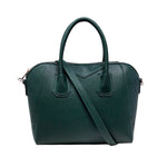 Cartera satchel Emely para mujer color verde