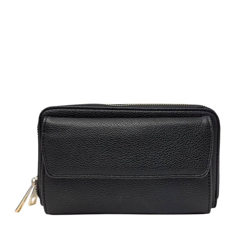 Billetera Lara para mujer color negro