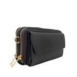 Billetera Lara para mujer color negro