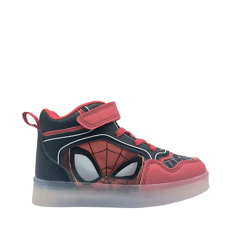 Botas Spiderman para niño color negro
