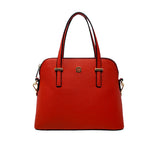 Cartera satchel Paola para mujer color rojo