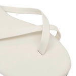 Sandalias flats Kenia para mujer color hueso