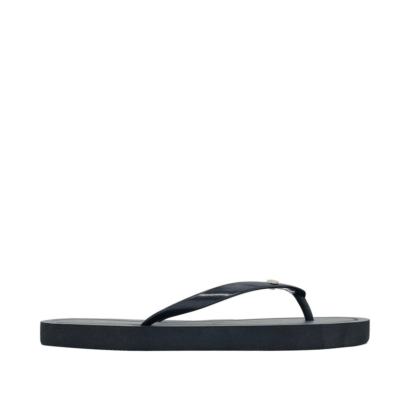 Sandalias Flats Marina para mujer color negro