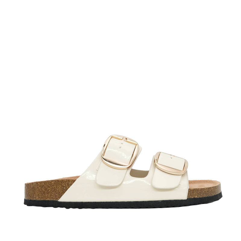 Calzado PAR2 - Sandalias flats Mirka para mujer color hueso