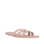 Sandalias flats Roxana para mujer color blush