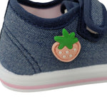 Canvas Sara para infante color denim