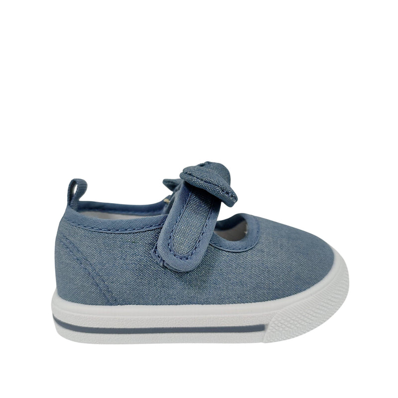 Canvas Boni para infante color denim
