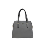 Cartera Satchel Paola para mujer color gris