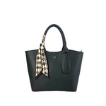 Cartera satchel Madison para mujer color negro
