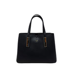 Cartera Satchel Roselly para mujer color negro