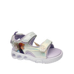 Sandalias flats Frozen para niña color morado