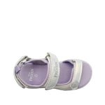 Sandalias flats Frozen para niña color morado